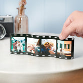 Personalised Retro Film Reel Metal Photo Print